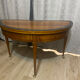 Half-moon table