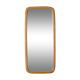 Vintage Scandinavian wooden wall mirror Froseke Edition