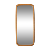 Vintage Scandinavian wooden wall mirror Froseke Edition