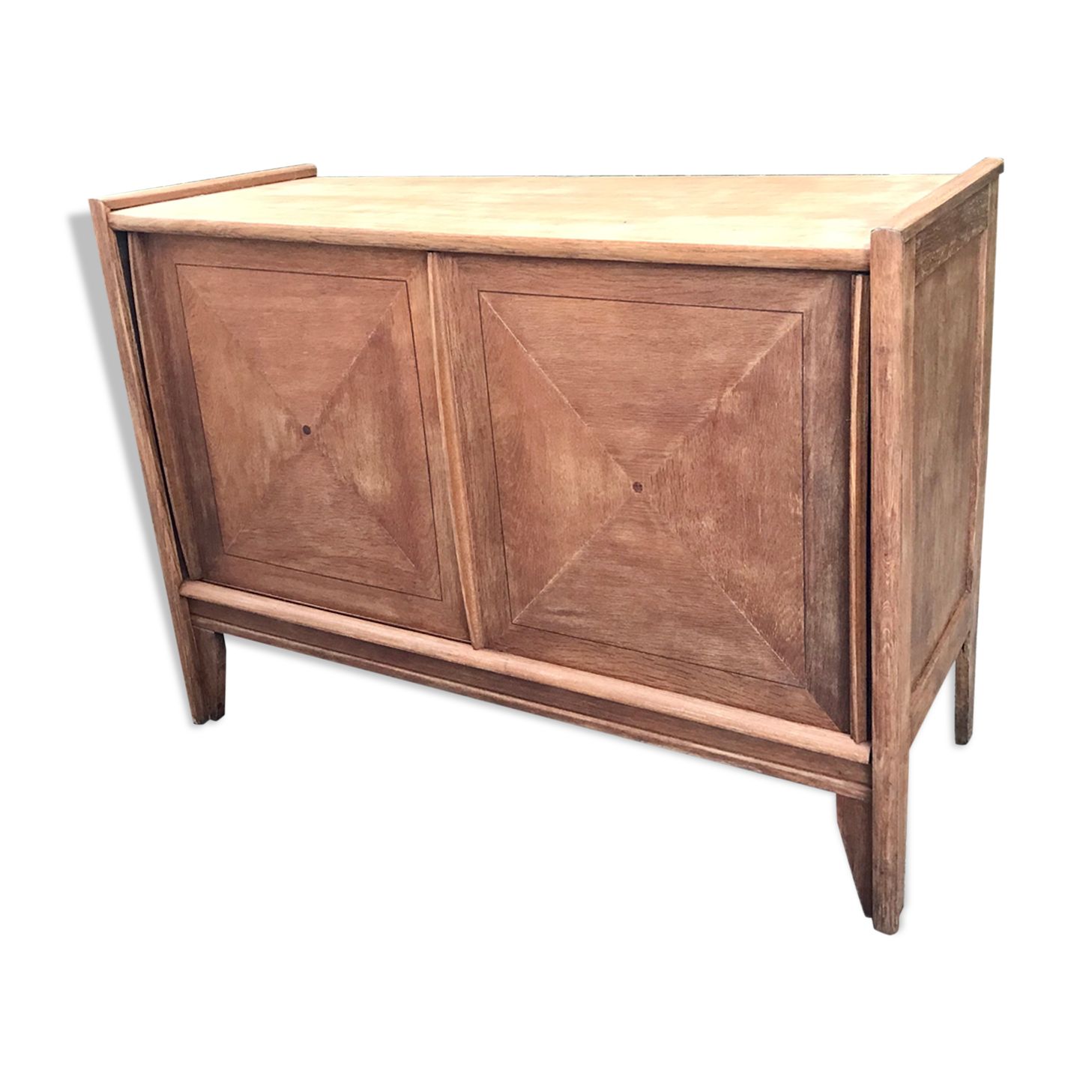 Massive teak sideboard