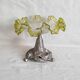 Glass bowl and Art Nouveau regulator