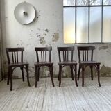 Set of 4 Baumann bistro chairs