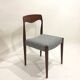 Chaise scandinave retapissée
