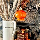 Vintage orange lamp