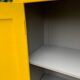 Armoire parisienne jaune poudrée 1950.