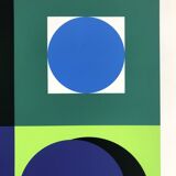 Geneviève claisse, untitled, 2014. original screenprint signed in pencil