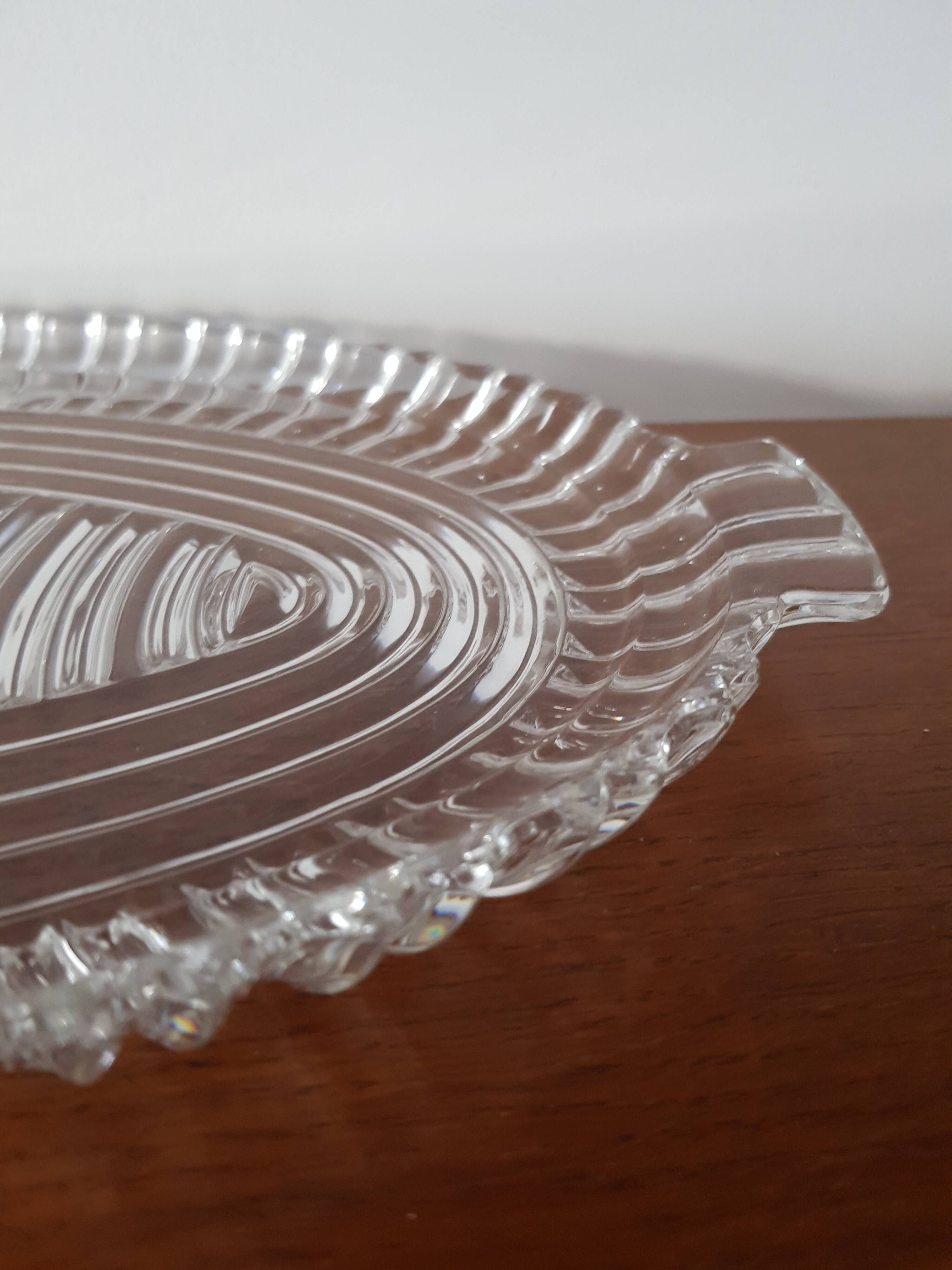 Vintage glass dish