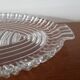 Plat en verre vintage