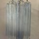 Italian Tube Wall Lights in Murano Glass, Set of 2