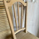 Renovated antique solid oak chair