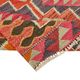 Turkish Handwoven Vintage Herki Kilim 94 cm x 346 cm