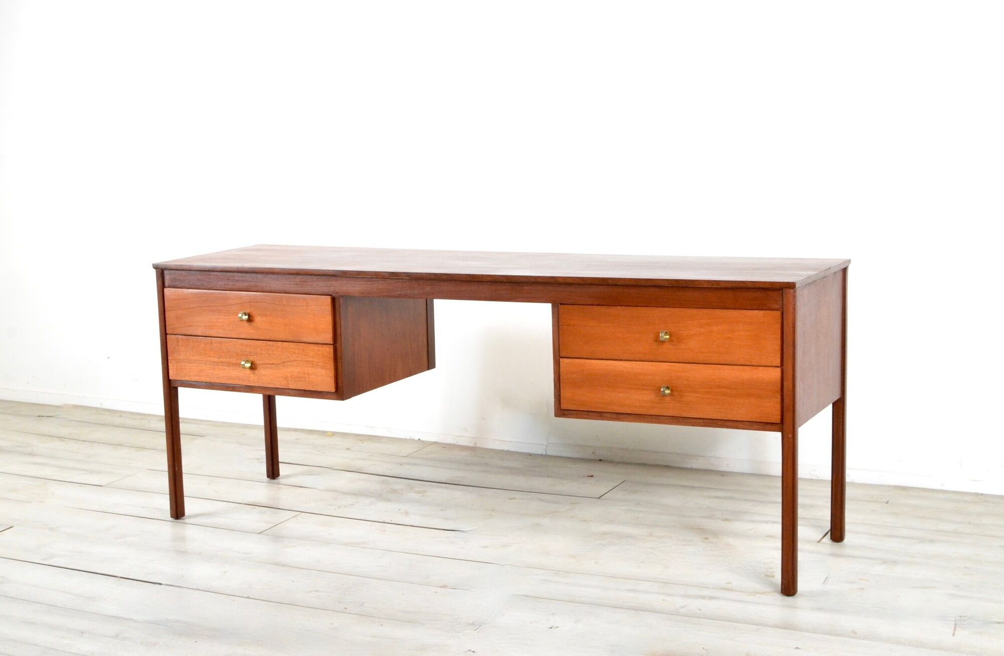Midcentury Robert Heritage For Archie Shine Teak Desk