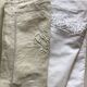 New linen pillowcase embroidered AC day double checkerboard