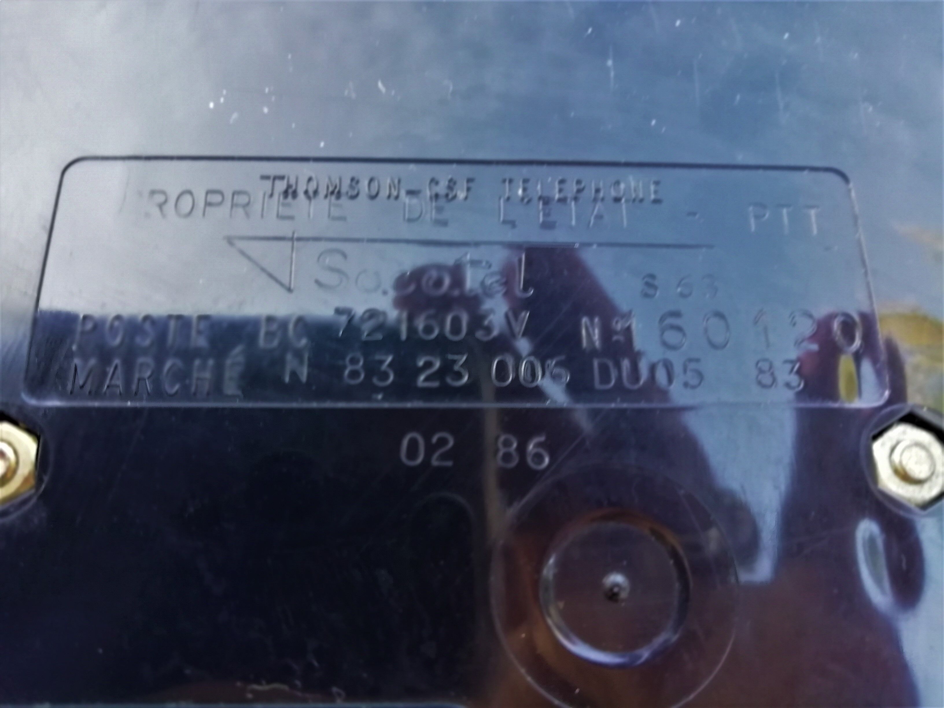 Orange phone Socotel S63