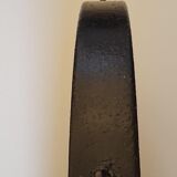 Round mirror wrought iron years 50 brutalist 50x50cm