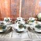 Lot de 6 tasses café Limoges Haviland Cathay
