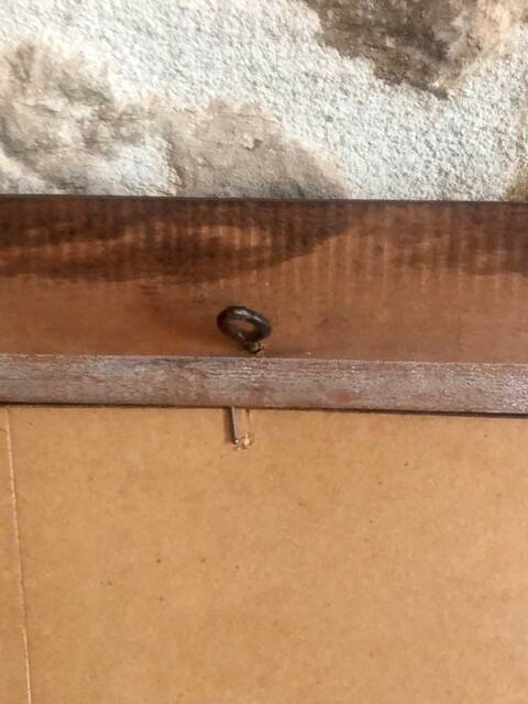 Antique French framed engraving