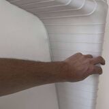 Vintage perspex wall light, Italy 1980