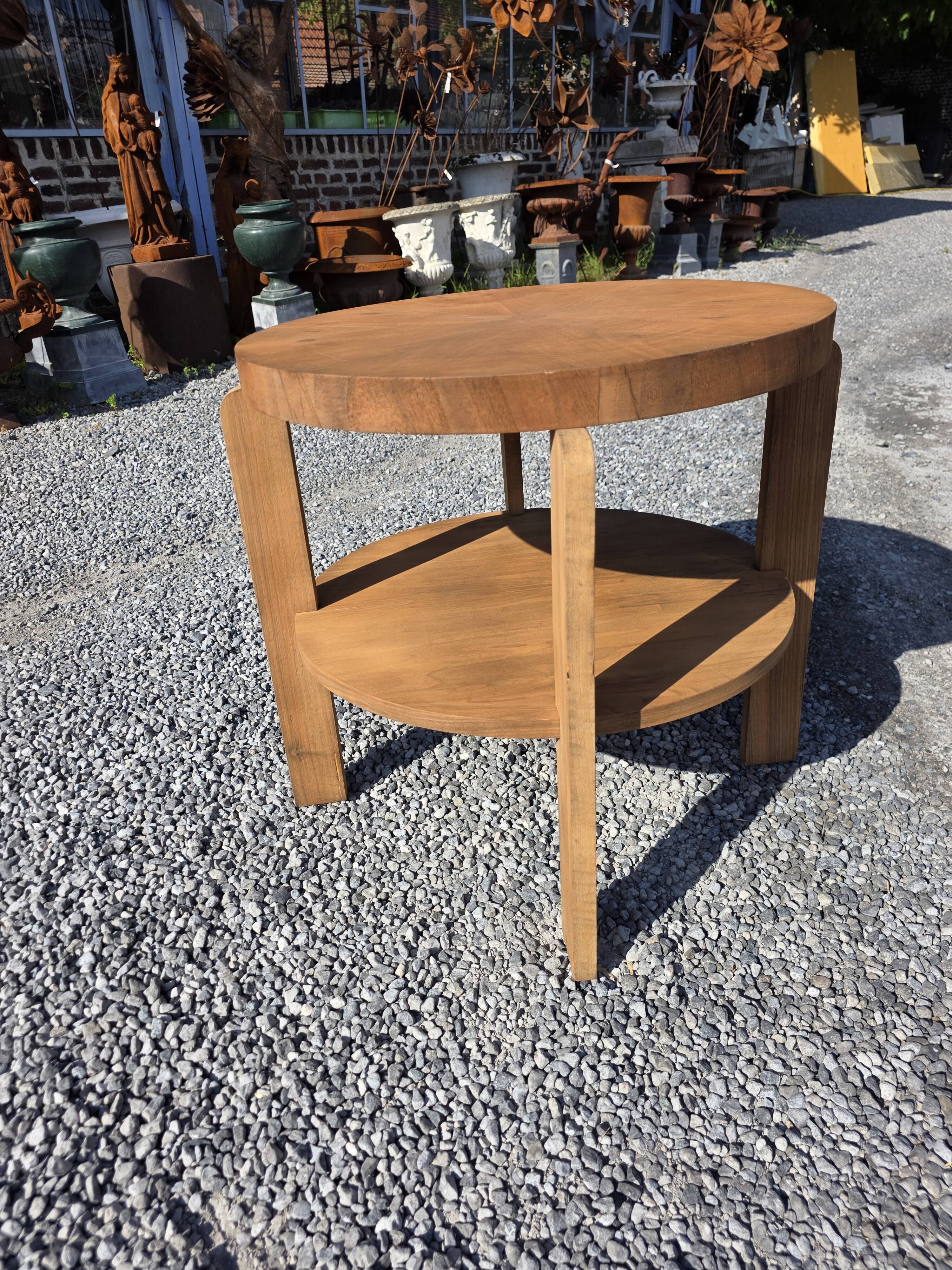 Art Deco coffee table in mahogany, 1930.