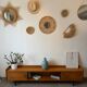 Vintage low oak sideboard (shallow)