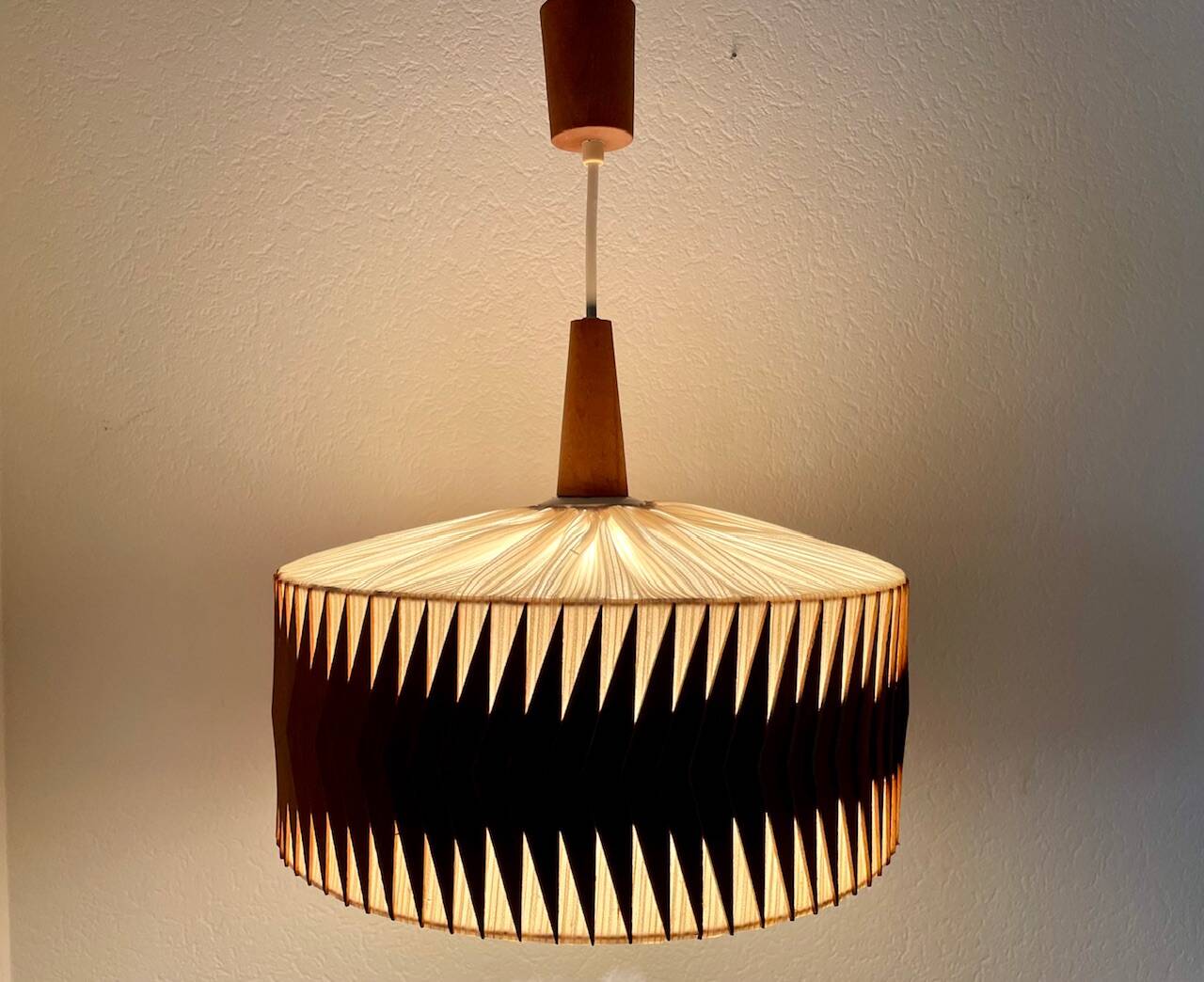 Vintage Pendant Lamp, Scandinavian Style, Circa 70's/80's