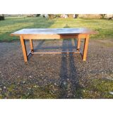 Country farmhouse table in oak