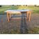 Table de ferme campagnarde en chêne