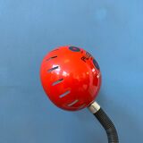 Vintage red flexible table lamp