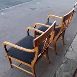 Pair of Victorian-style armchairs