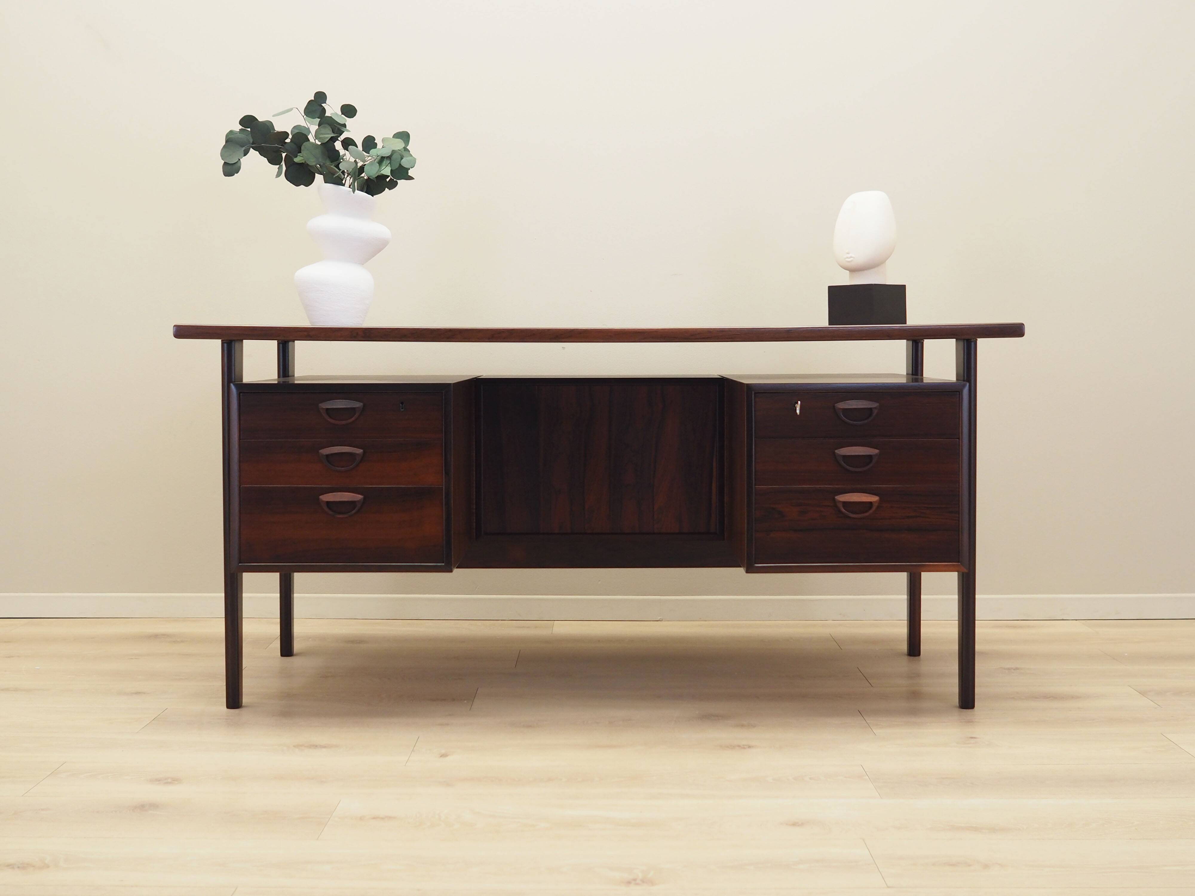 Rosewood desk, Danish design, 1970s, designer: Kai Kristiansen