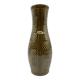 JASBA khaki glazed ceramic vase • West Germany • circa 1960