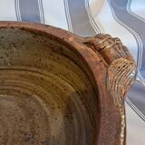 Large ceramic dish Pottery du Don Cantal