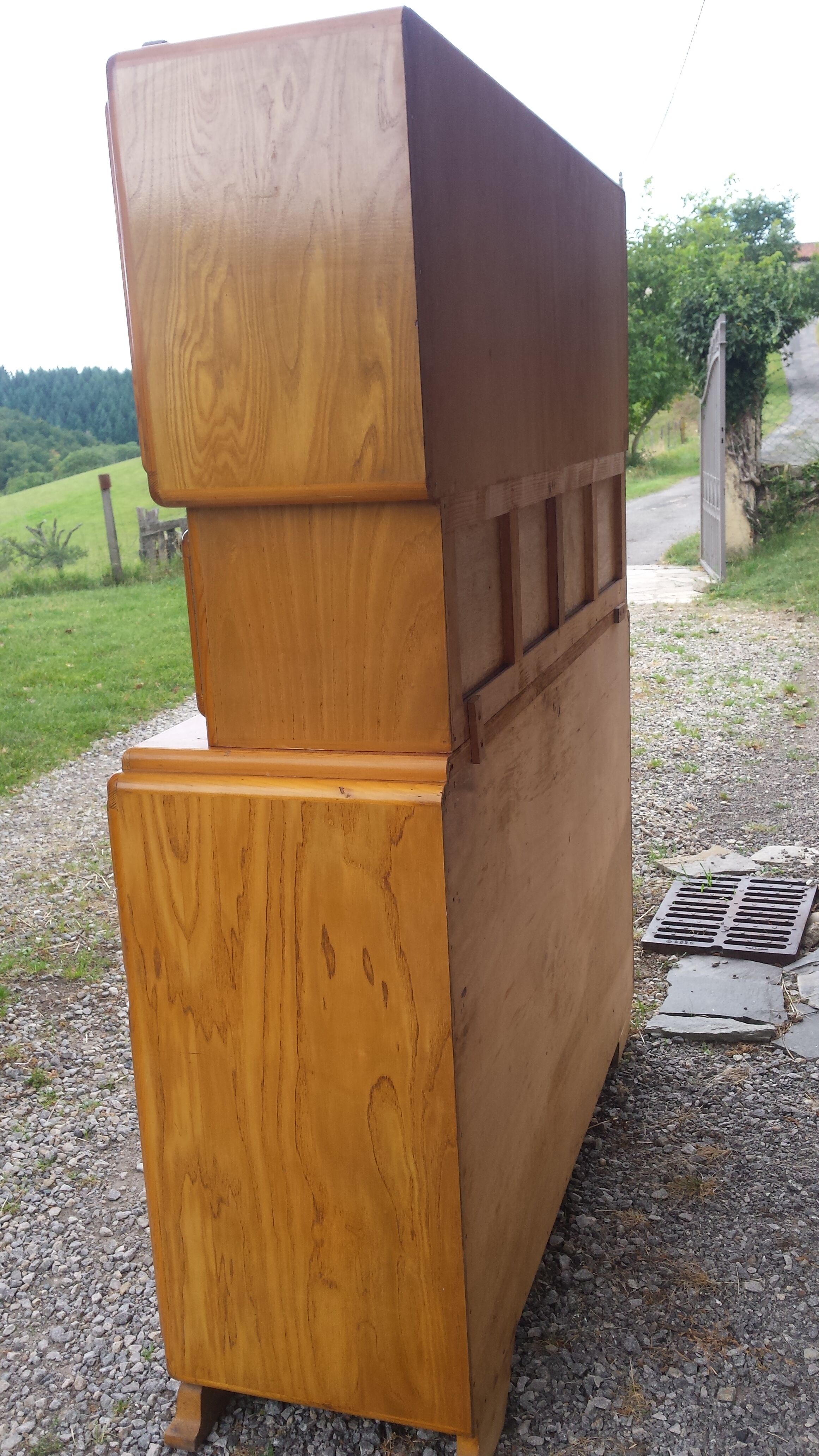 buffet Mado honey color, golden oak