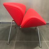 Fauteuil orange slice Pierre Paulin