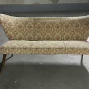 Canapé sofa cocktail années 50 sculptural