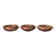 Vintage ceramic bowls from the Danish studio Aase & Leif Vange Keramik, set of 3.