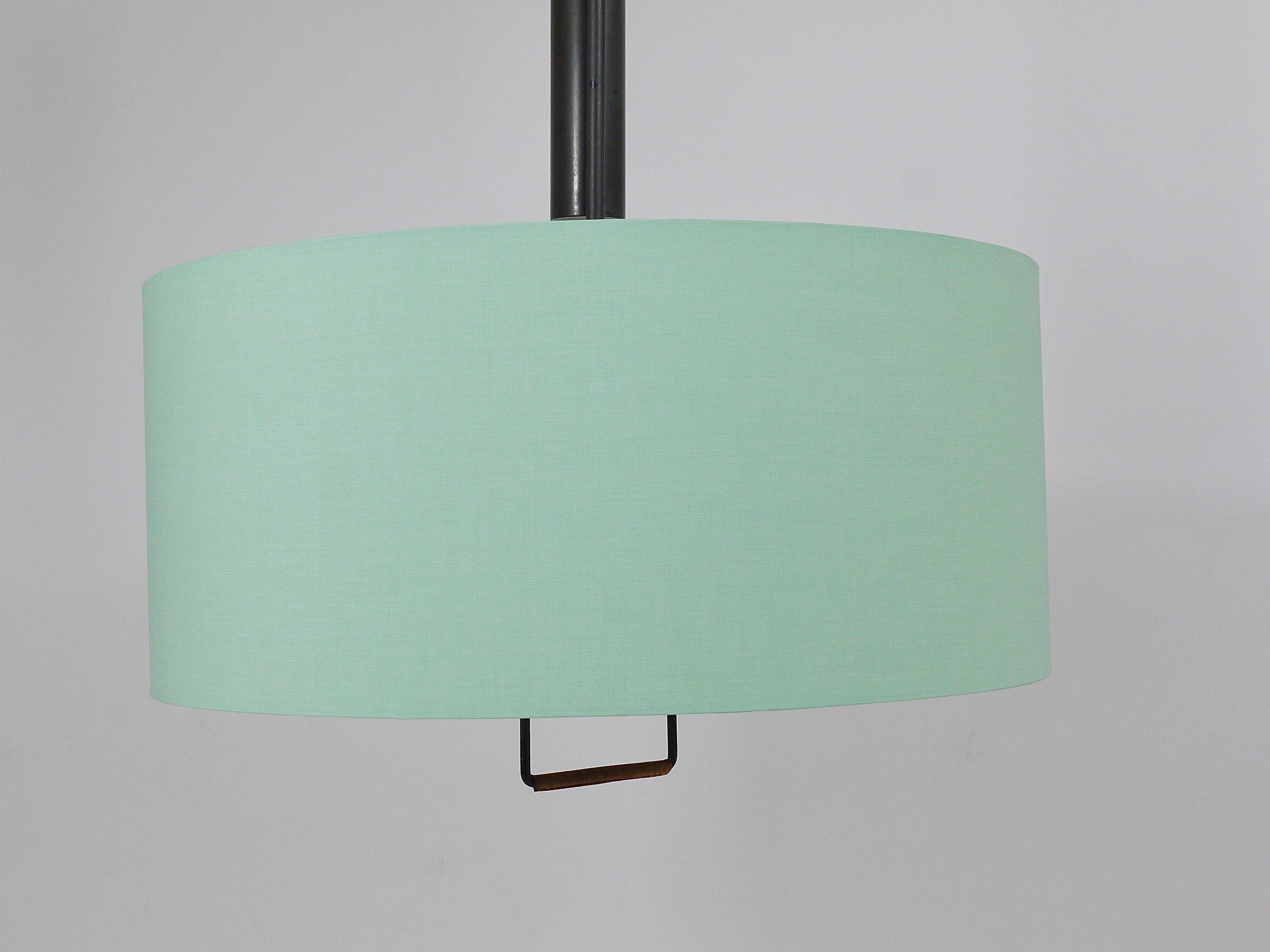 J.T. Kalmar Lampe Suspendue à Contrepoids réglable Milieu du Siècle, Autriche, Années 1950