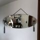 Bevelled mirror in Art Deco style, 1940s-50s.