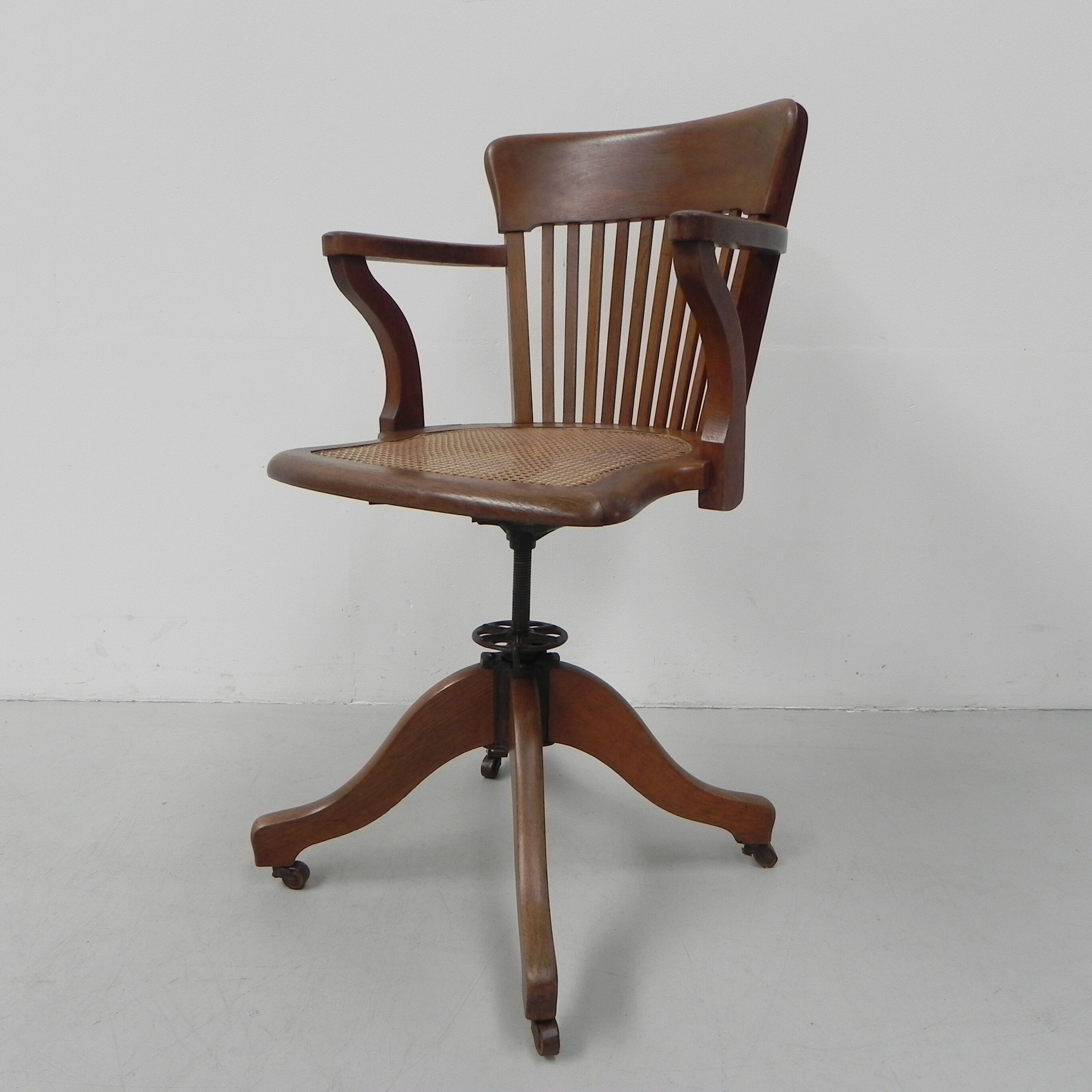 Oak office chair