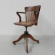 Oak office chair