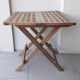 Table basse pliante en bois