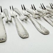 Set of 12 Saint Médard Snail Forks