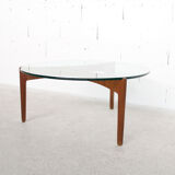 Teak coffee table sven ellekaer 60's years christian linneberg publisher