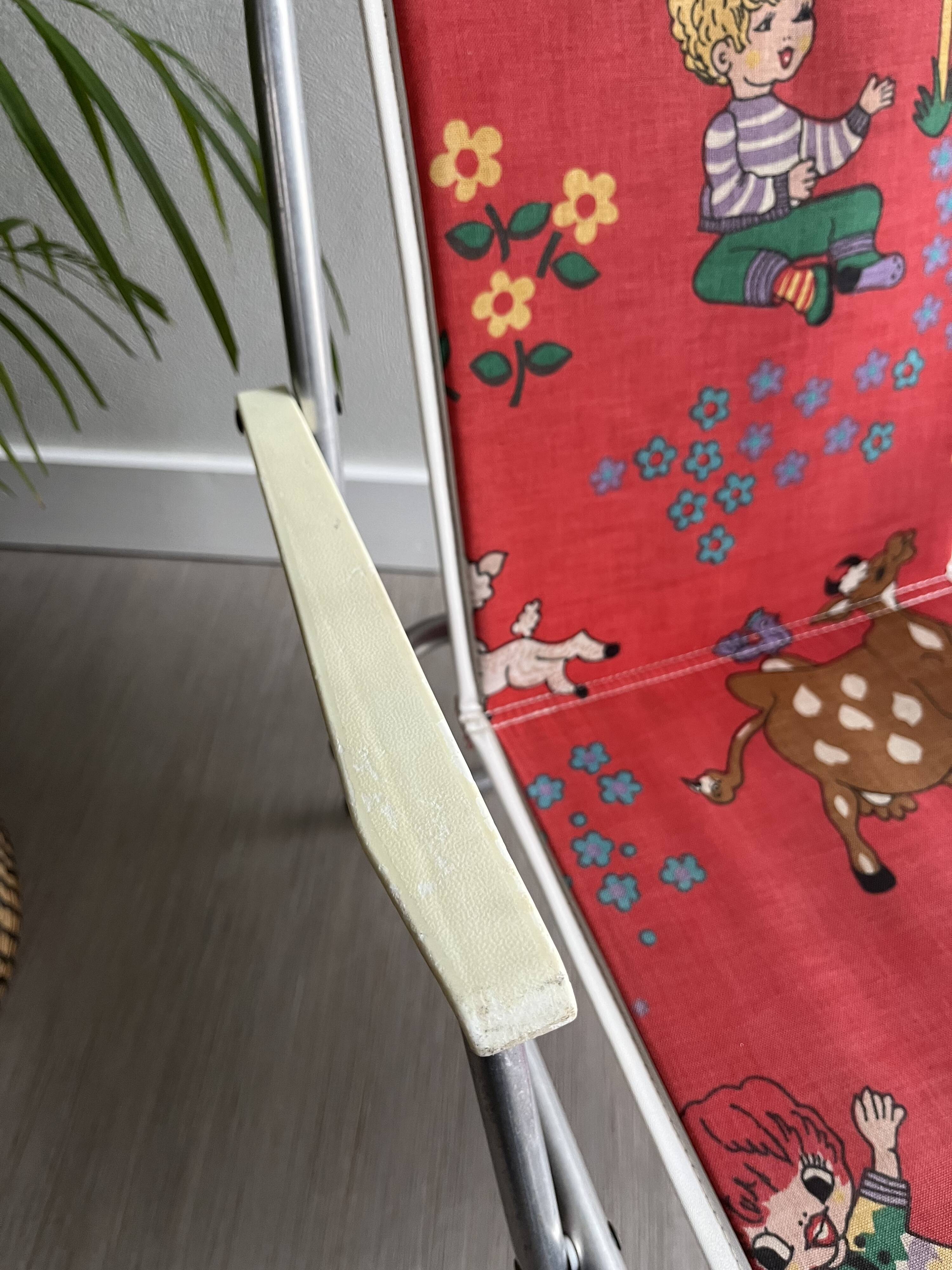 Vintage children's camping chair