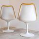 Tulip chair pair by Eero Saarinen for Knoll International