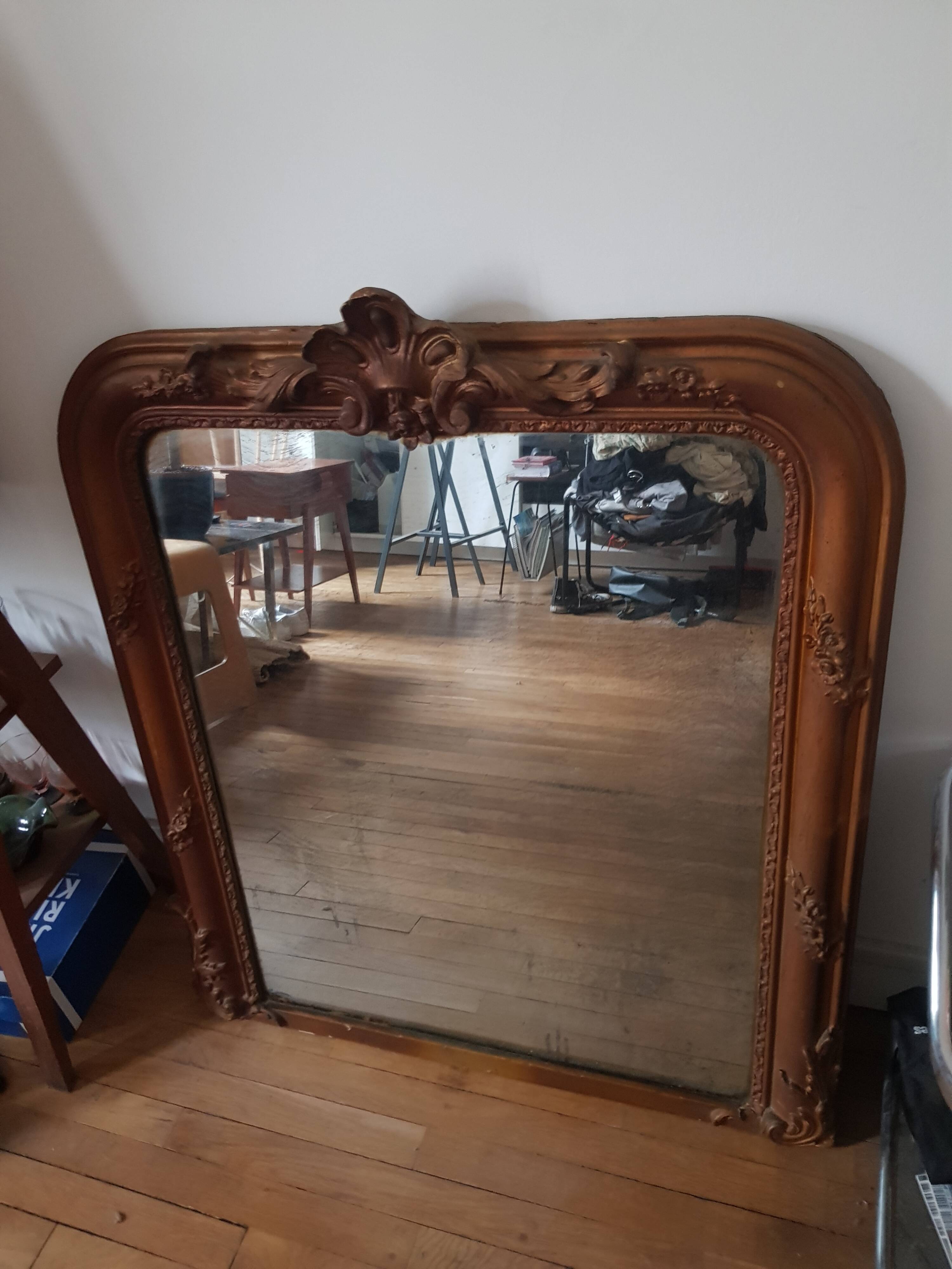 Antique mirror