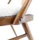 1950s Set of 4 Dining Chairs in Walnut Finish, Czechoslovakia
