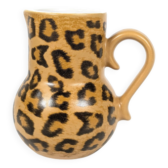 Small leopard print milk jug | Made in Germany