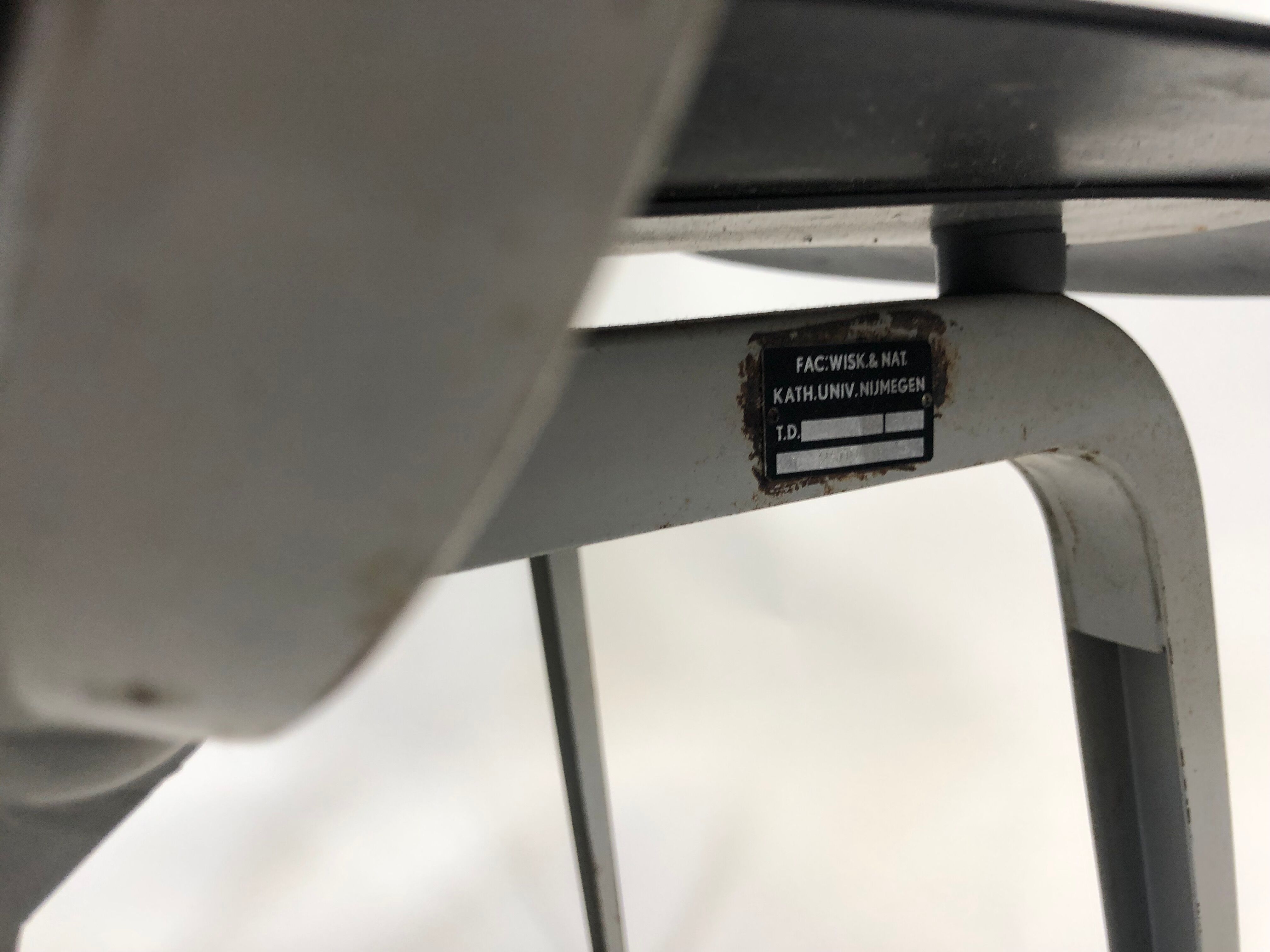 Set of 4 Revolt chairs by Friso Kramer