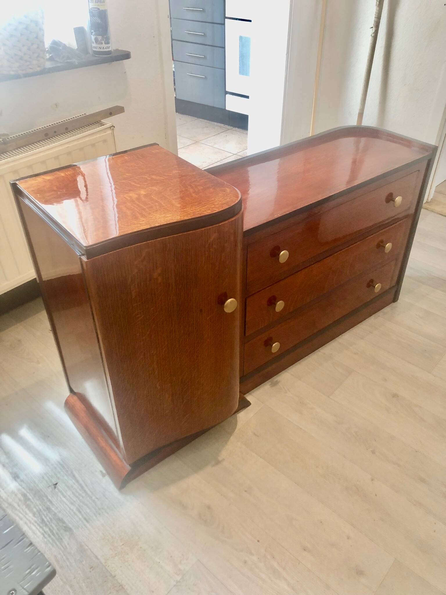 Art Deco storage unit